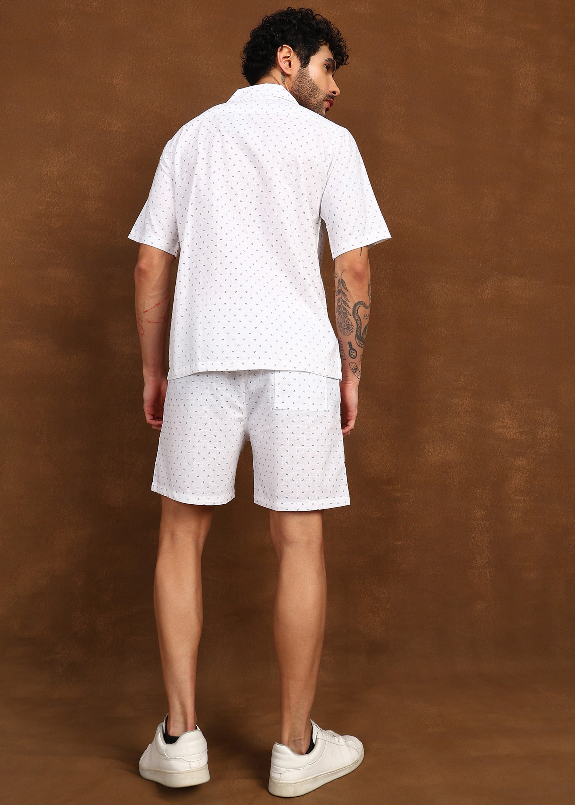Fabmade Micro Dot Co-Ord Set - Distacart