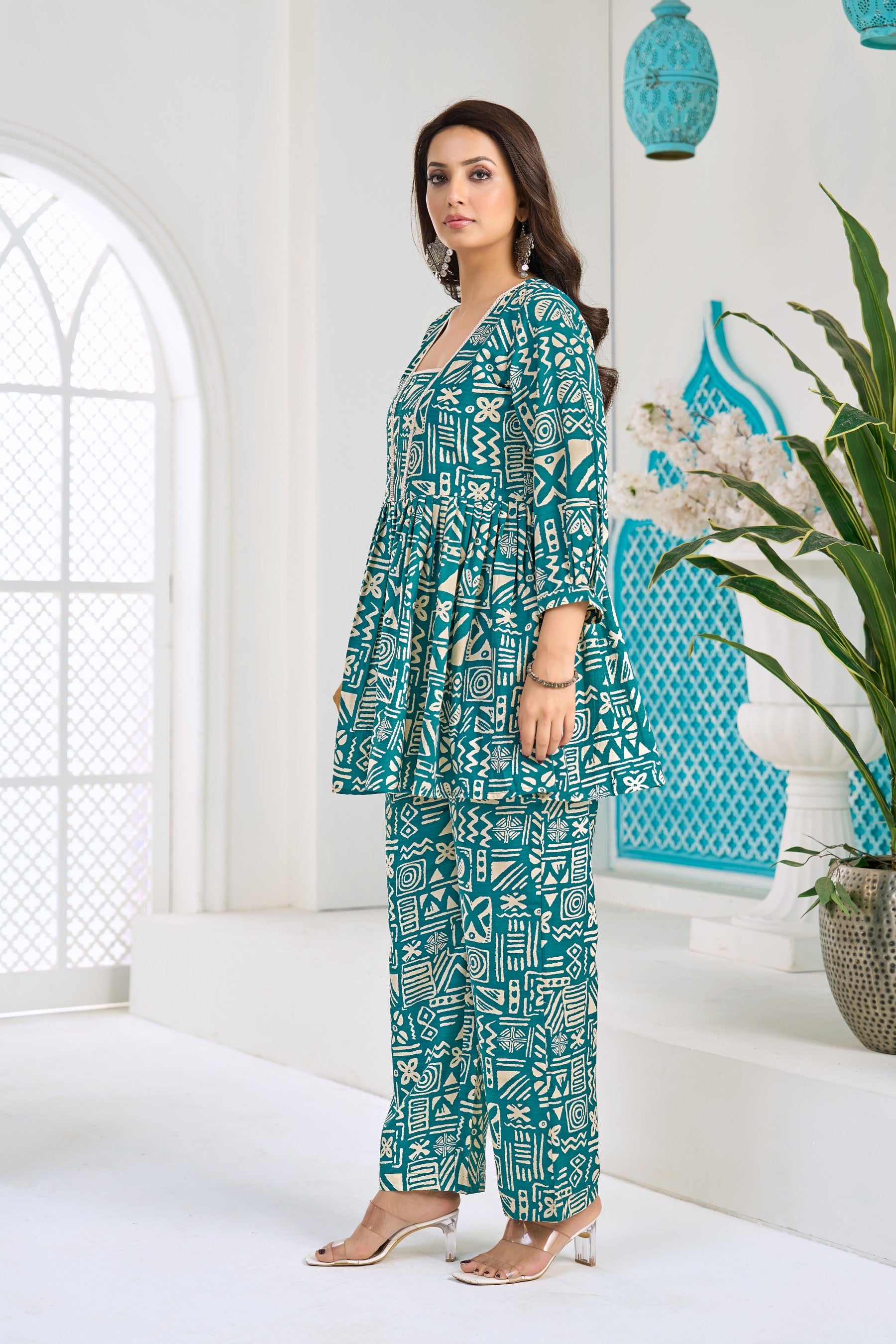 Anaita Rama Stylish Readymade Co-Ords Set - Dista