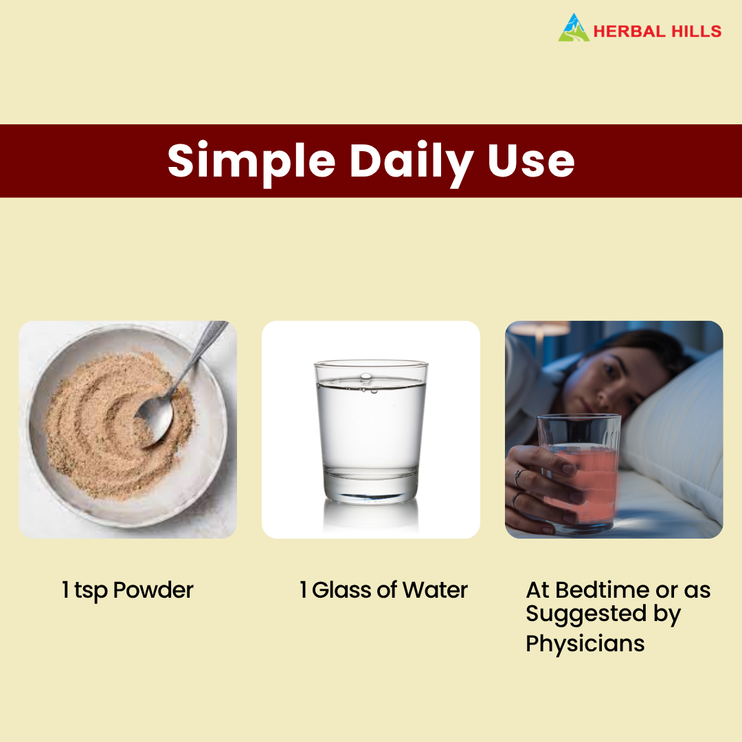 Herbal Hills Ayurveda Aramhills Powder - Distacart