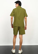 Thumbnail for Fabmade Olive Ease Co-Ord Set - Distacart