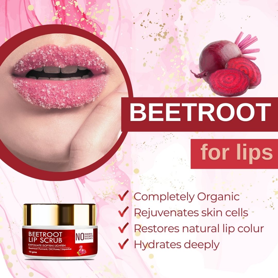 Samisha Beetroot Lip Lightening Scrub - Distacart