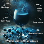 Thumbnail for poppy blue edible luster dust 5 gms