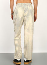 Thumbnail for Fabmade Sandline Stripe Linen Trousers - Distacart