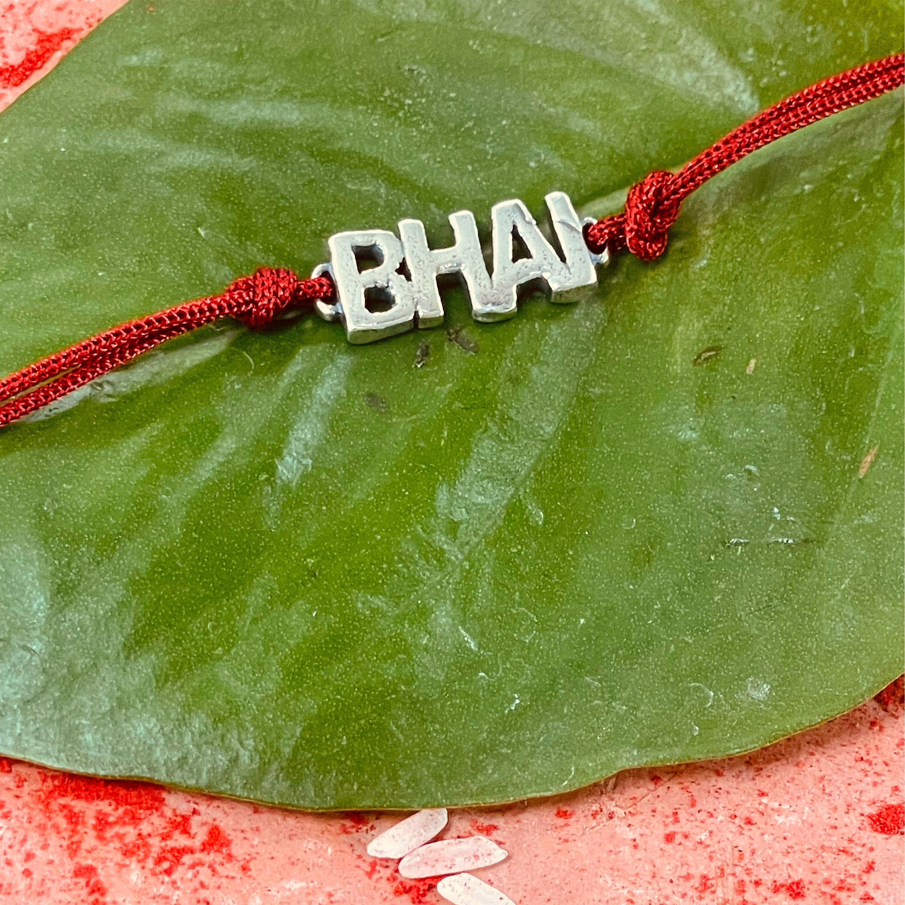 trueBrowns 925 Sterling Silver Bhai Thread Rakhi - Distacart