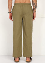 Thumbnail for Fabmade Olive Root Linen Pyjama - Distacart