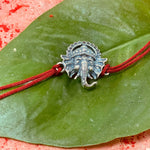 Thumbnail for trueBrowns 925 Sterling Silver Ganesh Idol Thread Rakhi - Distacart