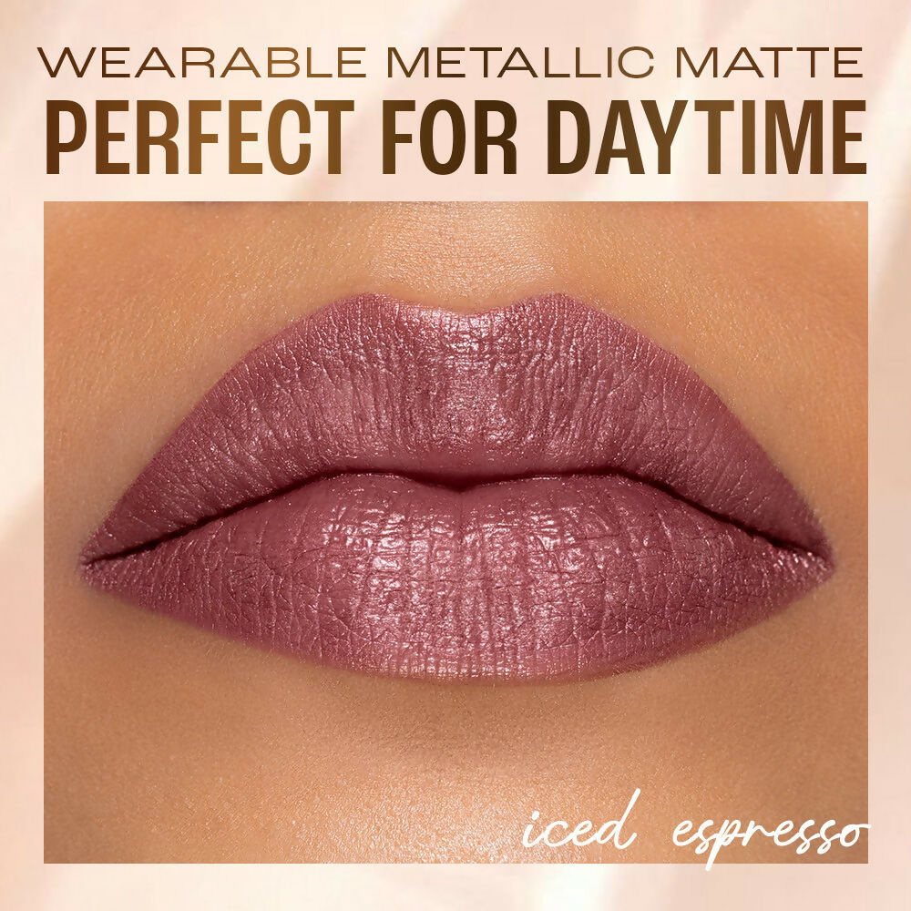 Lakme Be-jewel Shimmer Lip Liquid - Iced Espresso - Distacart