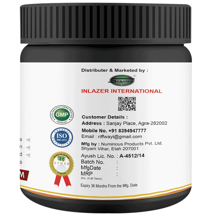 Sabates Pure Shilajit Powder