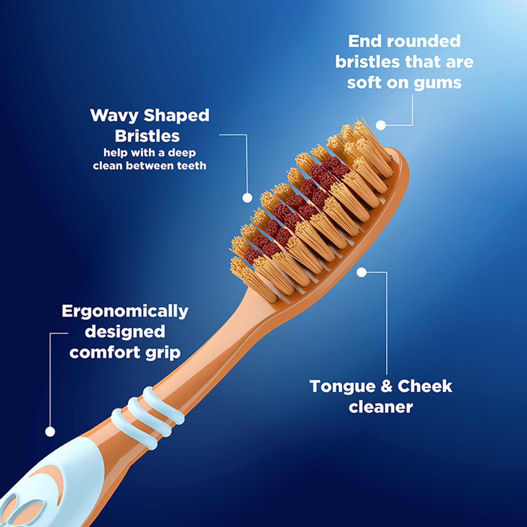 Oral-B Gentle Care Toothbrush with Clove Extract, Extra Soft (Buy 2 Get 1 Free) - Distacart