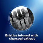 Thumbnail for Oral-B Oral B Cavity Defense 123 Black Toothbrush With Charcoal Extract- Medium (Pack Of 4) - Distacart