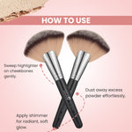 Thumbnail for London Prime Hd Large Fan Brush   LP332 ( Formerly London Pride Cosmetics )