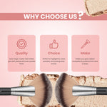 Thumbnail for London Prime Hd Large Fan Brush   LP332 ( Formerly London Pride Cosmetics )