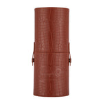 Thumbnail for London Prime Cosmetics Brush Holder Cylinder Shaped Orange Rust