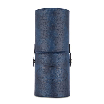 London Prime Cosmetics Brush Holder Cylinder Shaped Blue
