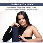 Thumbnail for London Prime Cosmetics Brush Holder Cylinder Shaped Blue