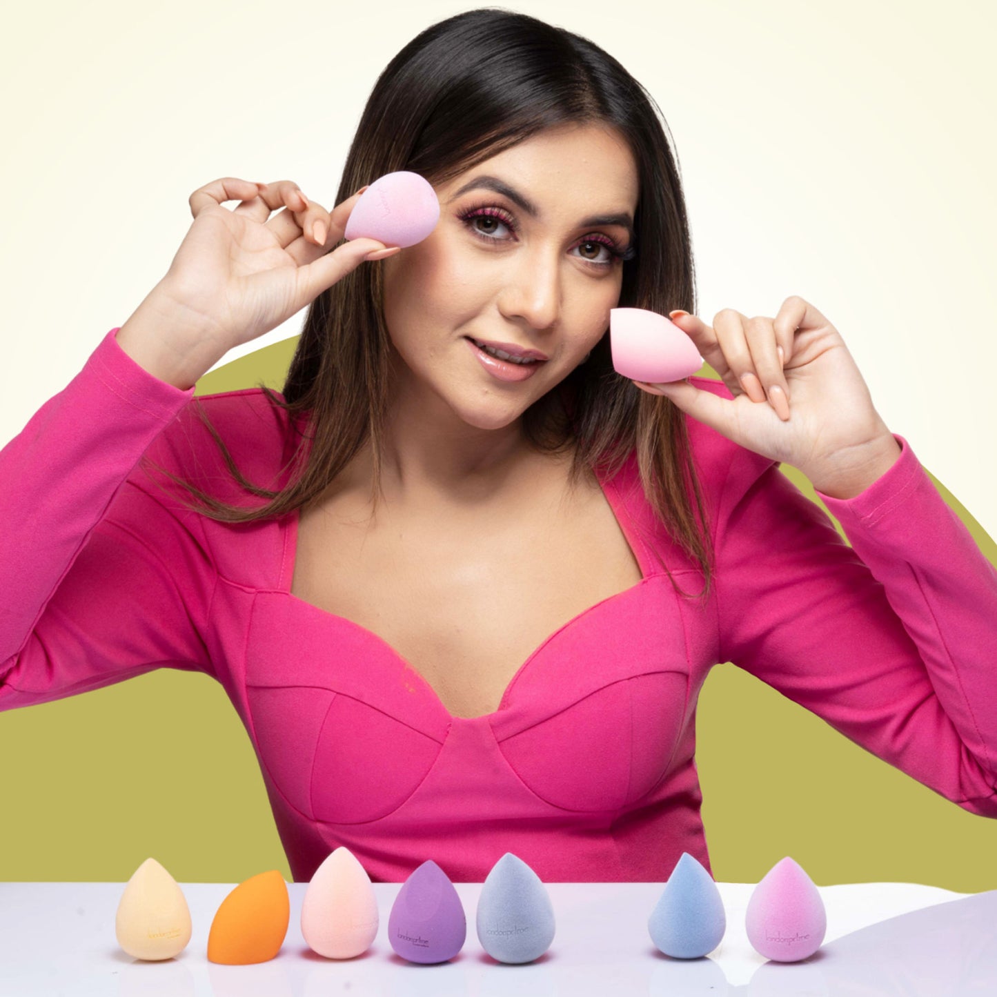 London Prime Precision Beauty Blender   Yellow ( Formerly London Pride Cosmetics )