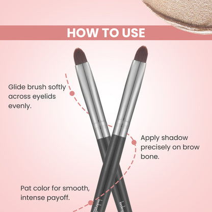 London Prime HD Eyeshadow Applicator   LP324 ( Formerly London Pride Cosmetics )