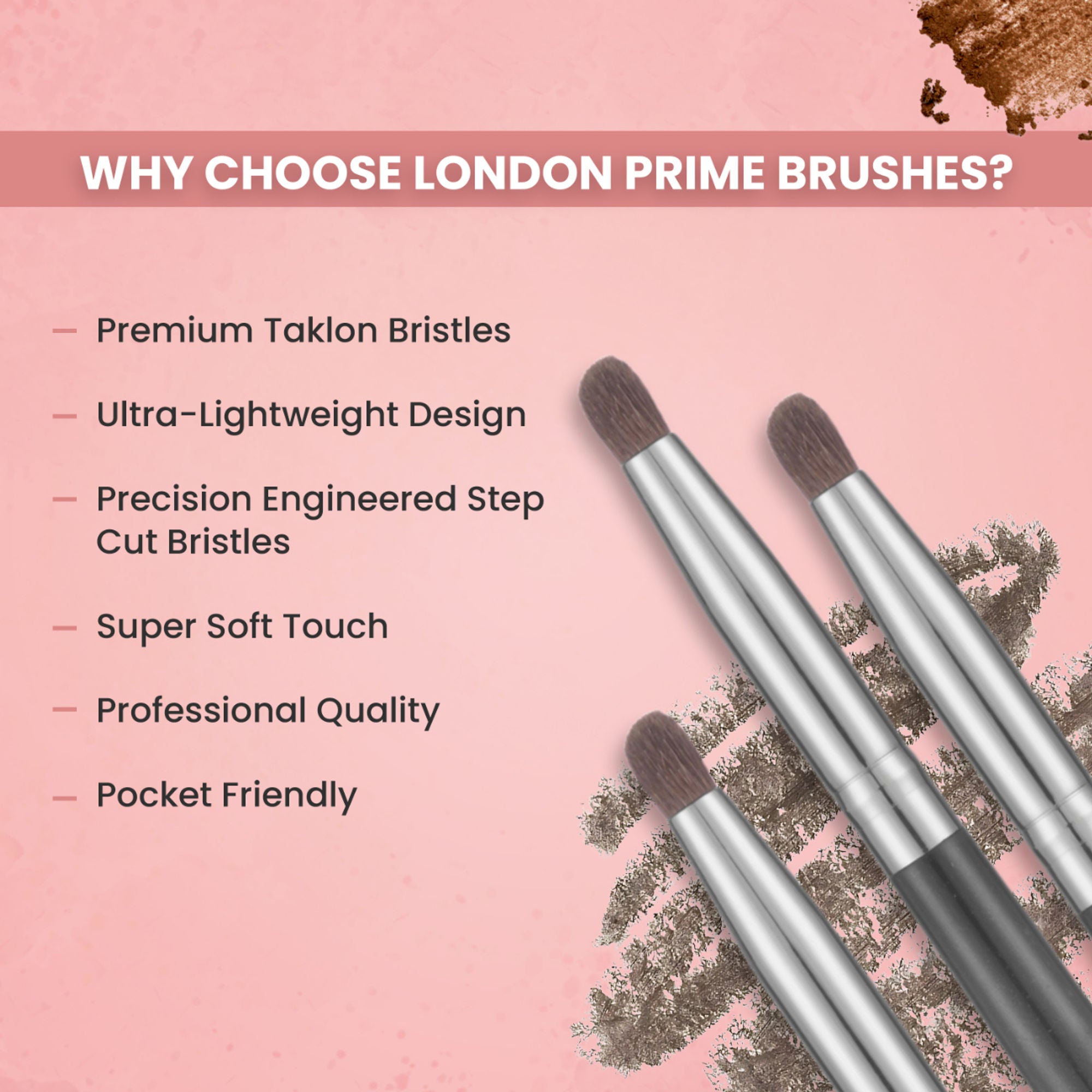 London Prime HD Precision Smudger   LP325 ( Formerly London Pride Cosmetics )