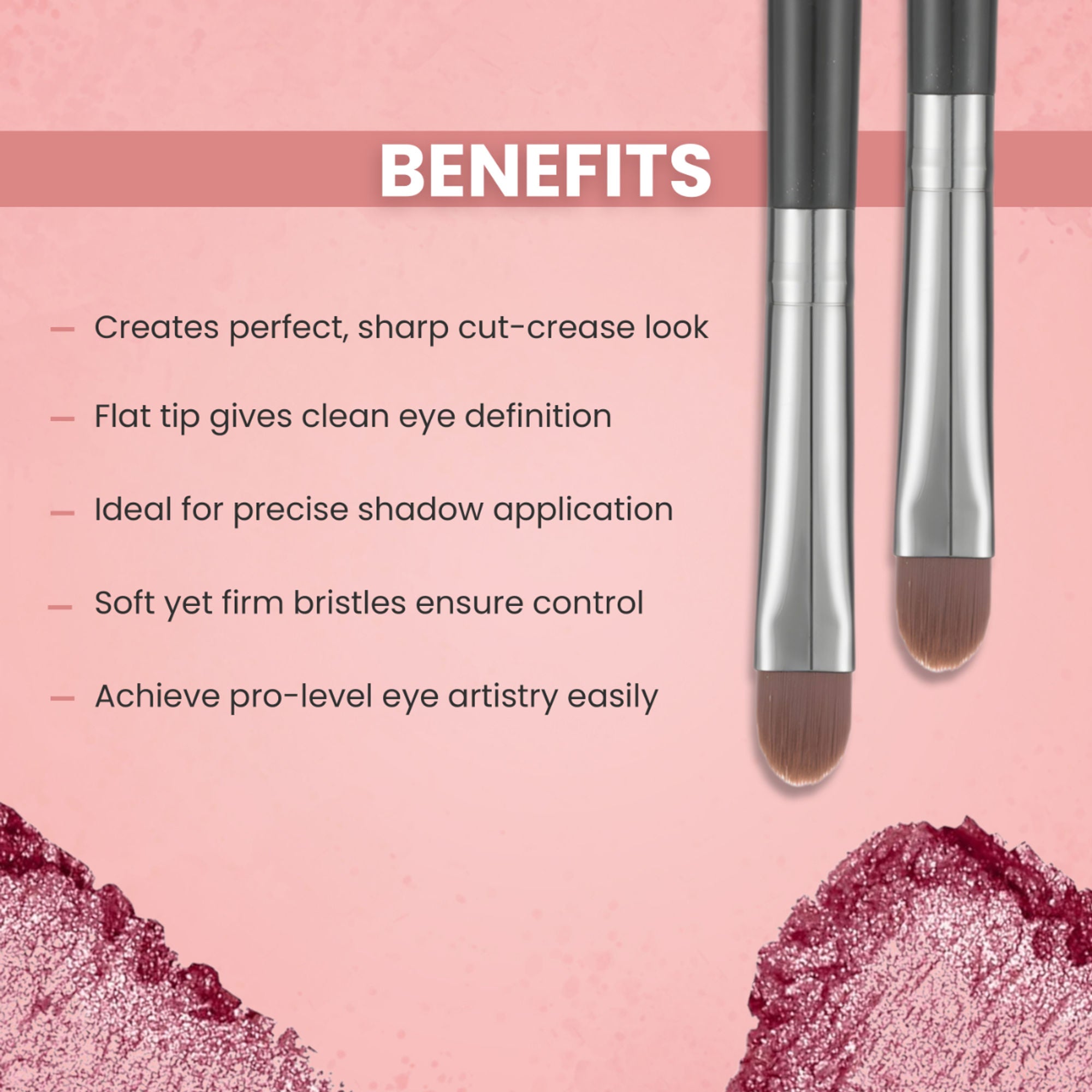 London Prime HD Flat Cut Crease   LP334 ( Formerly London Pride Cosmetics )