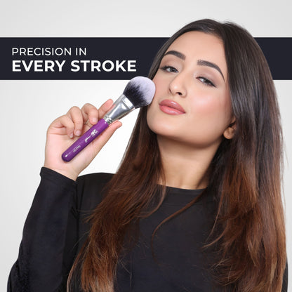 London Prime Glamstrokes Budget Friendly Brush Set   Black