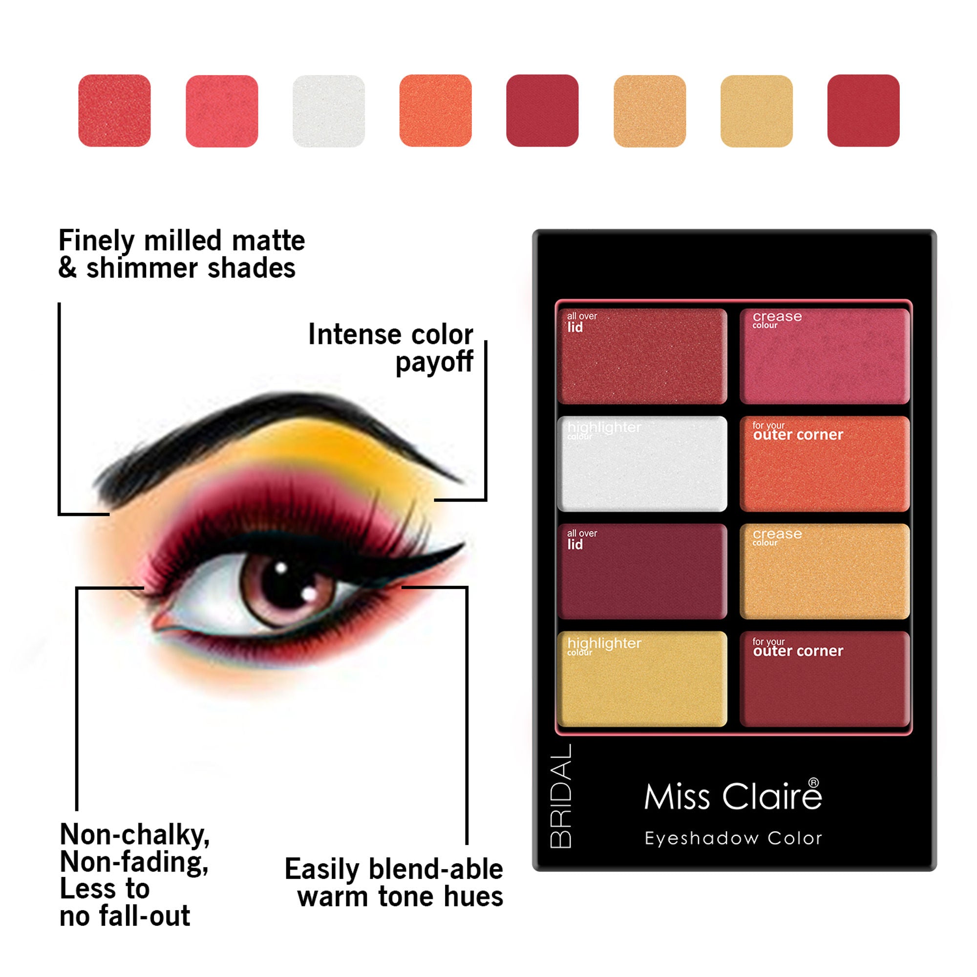 Miss Claire Eyeshadow Color - Bridal