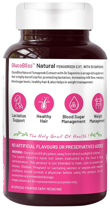 bliss welness fenugreek extract veg capsule