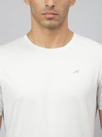 Thumbnail for Alcis Men Anti-Static Soft-Touch Slim-Fit Sports for All Round Neck T-Shirt - Distacart