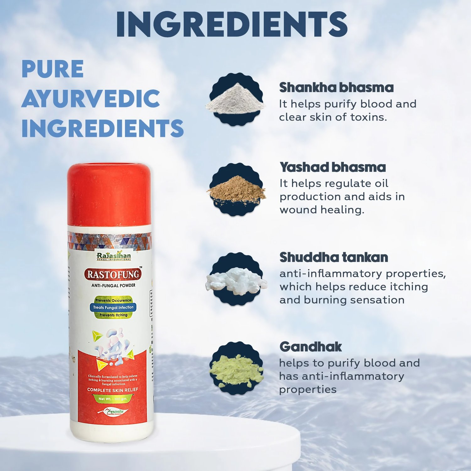 Rajasthan Herbals Rastofung Powder