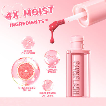 PINKFLASH Watery Transferproof Lip Tint - Pk03 Rose Bubble - Distacart