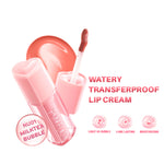 Thumbnail for PINKFLASH Watery Transferproof Lip Tint - Nu01 Milktea Bubble