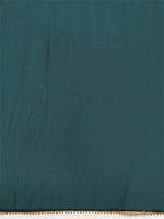 Thumbnail for Anouk Women Teal Blue Embroidered Floral Yoke Design Layered Kurta with Churidar & Dupatta - Distacart
