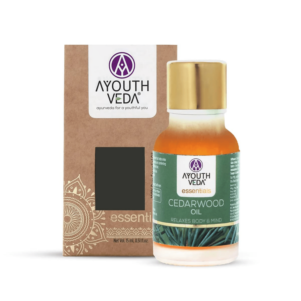 Ayouthveda Essentials Cedarwood Oil - Distacart