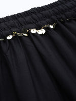 Thumbnail for TAG 7 Women Pack of 2 Solid Flared Palazzos