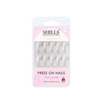 Thumbnail for shills professional reusable press on nails french almond spn734