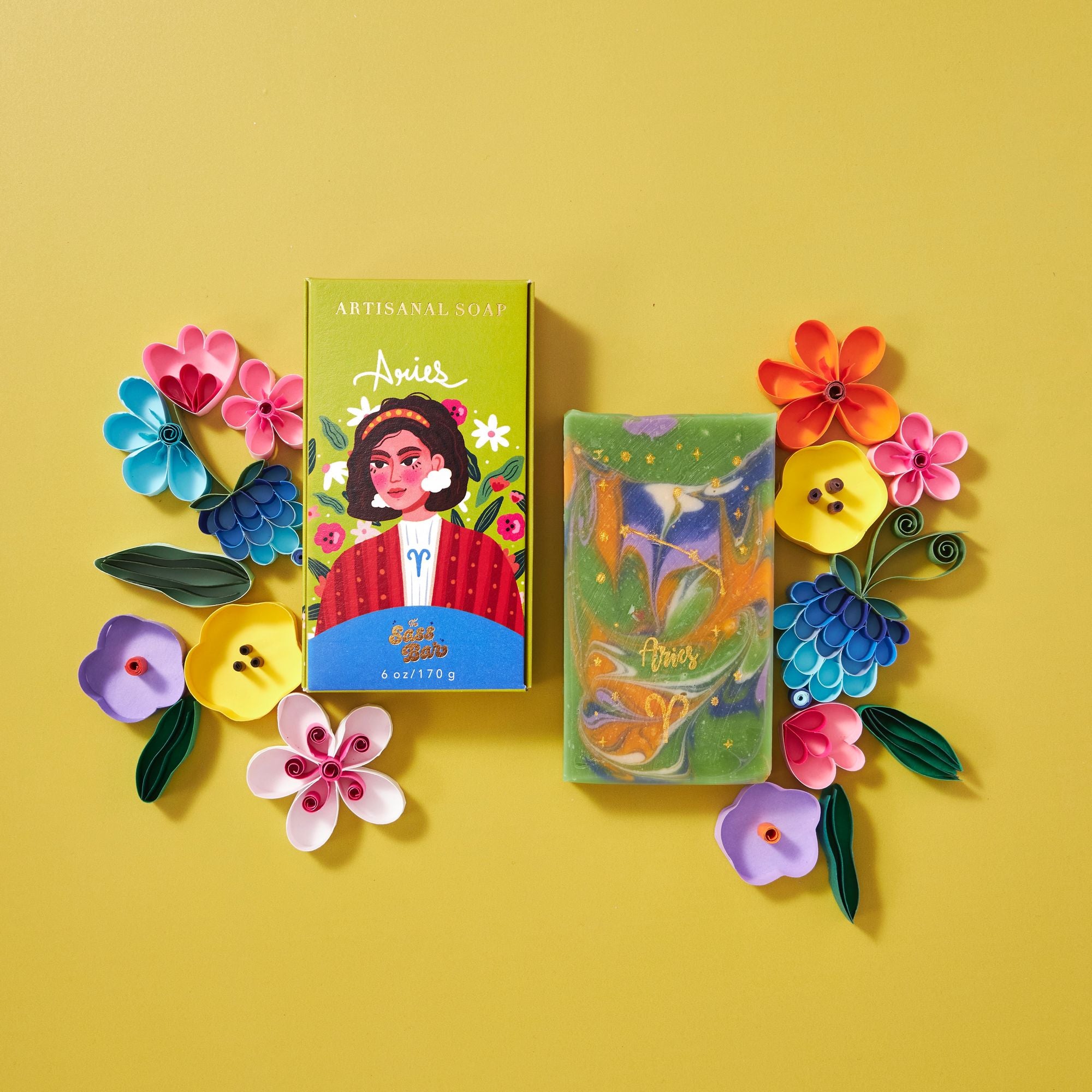 The Sass Bar Aries Star Sign Soap - Distacart