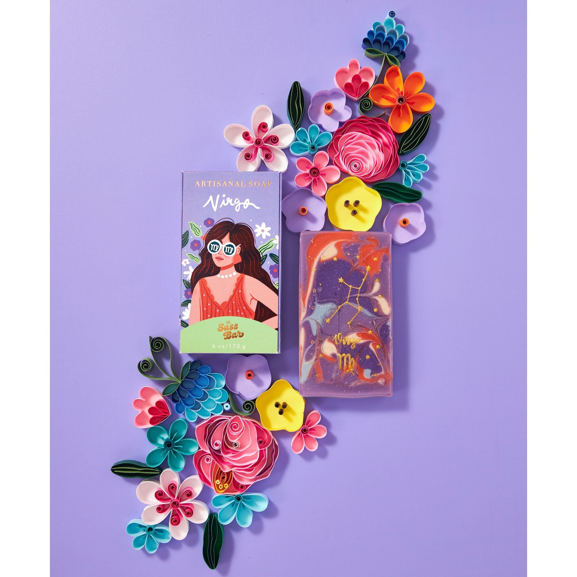 The Sass Bar Virgo Star Sign Soap - Distacart