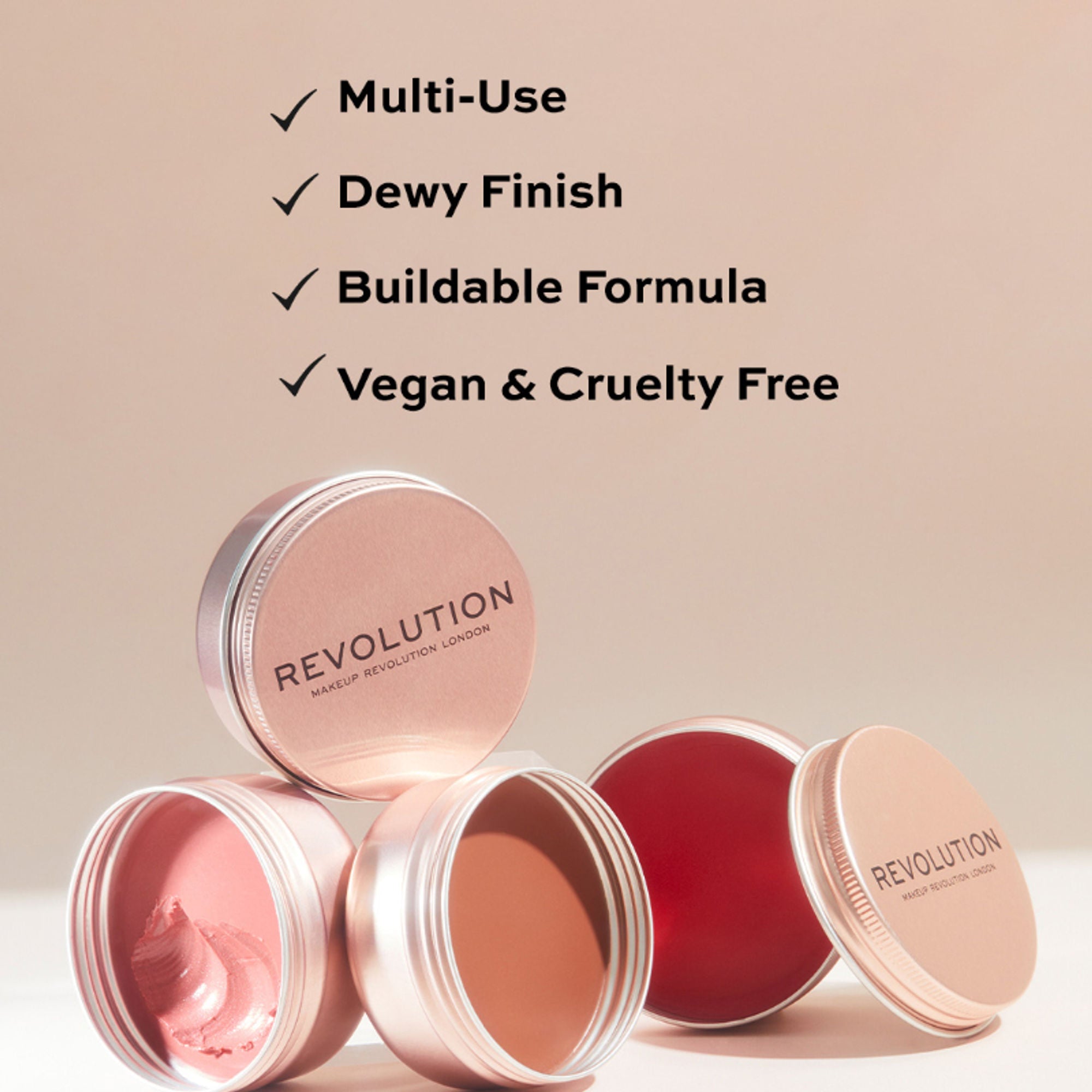 Makeup Revolution Balm Glow - Rose Pink - Distacart