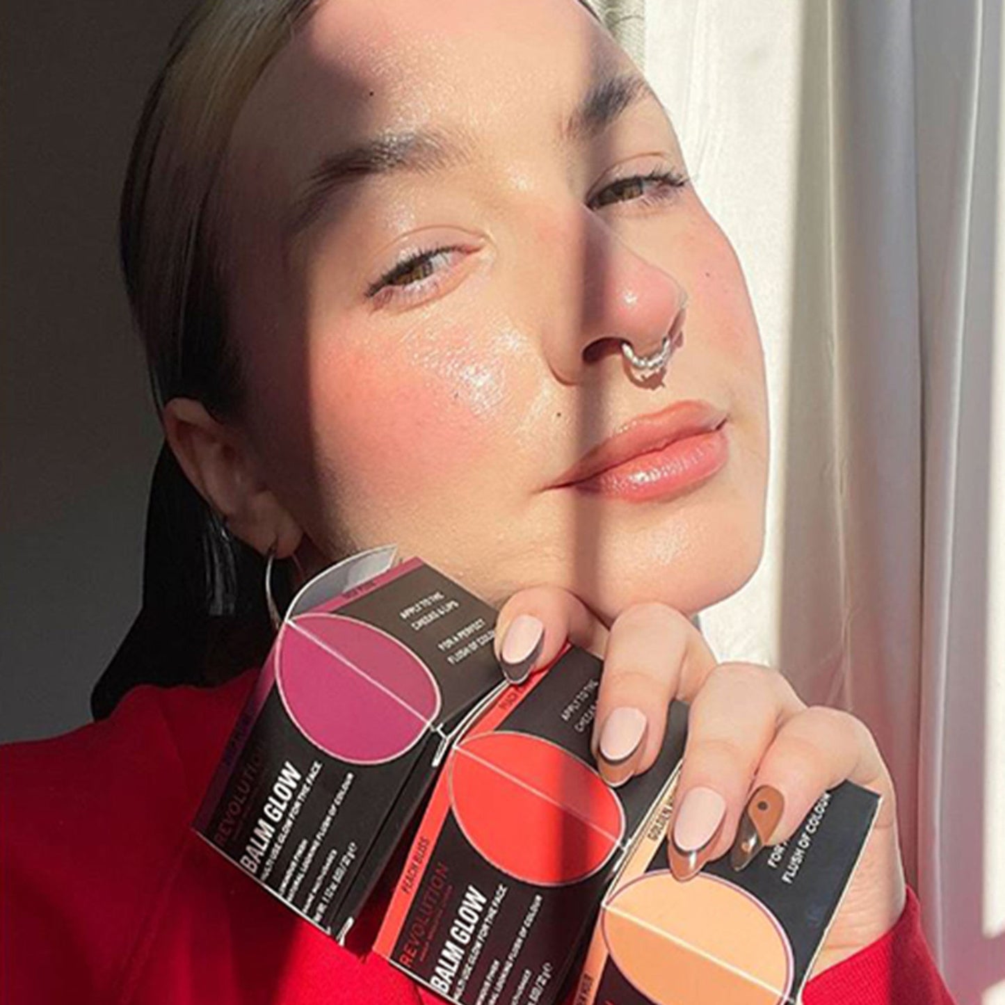 Makeup Revolution Balm Glow - Peach Bliss - Distacart