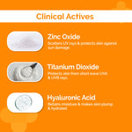 Thumbnail for The Derma Co 1% Hyaluronic Tinted Sunscreen SPF 60 Gel PA++++ - Dista