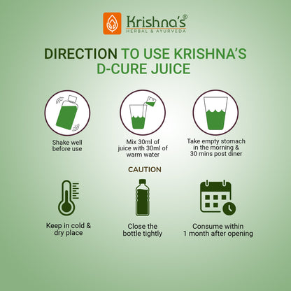 Krishna'S Herbal & Ayurveda Dcure Juice - Distacart