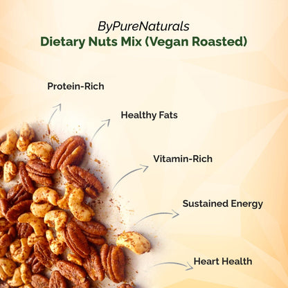 byPureNaturals Dietary Nuts Mix Vegan Roasted - Dista
