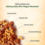 Thumbnail for byPureNaturals Dietary Nuts Mix Vegan Roasted - Dista