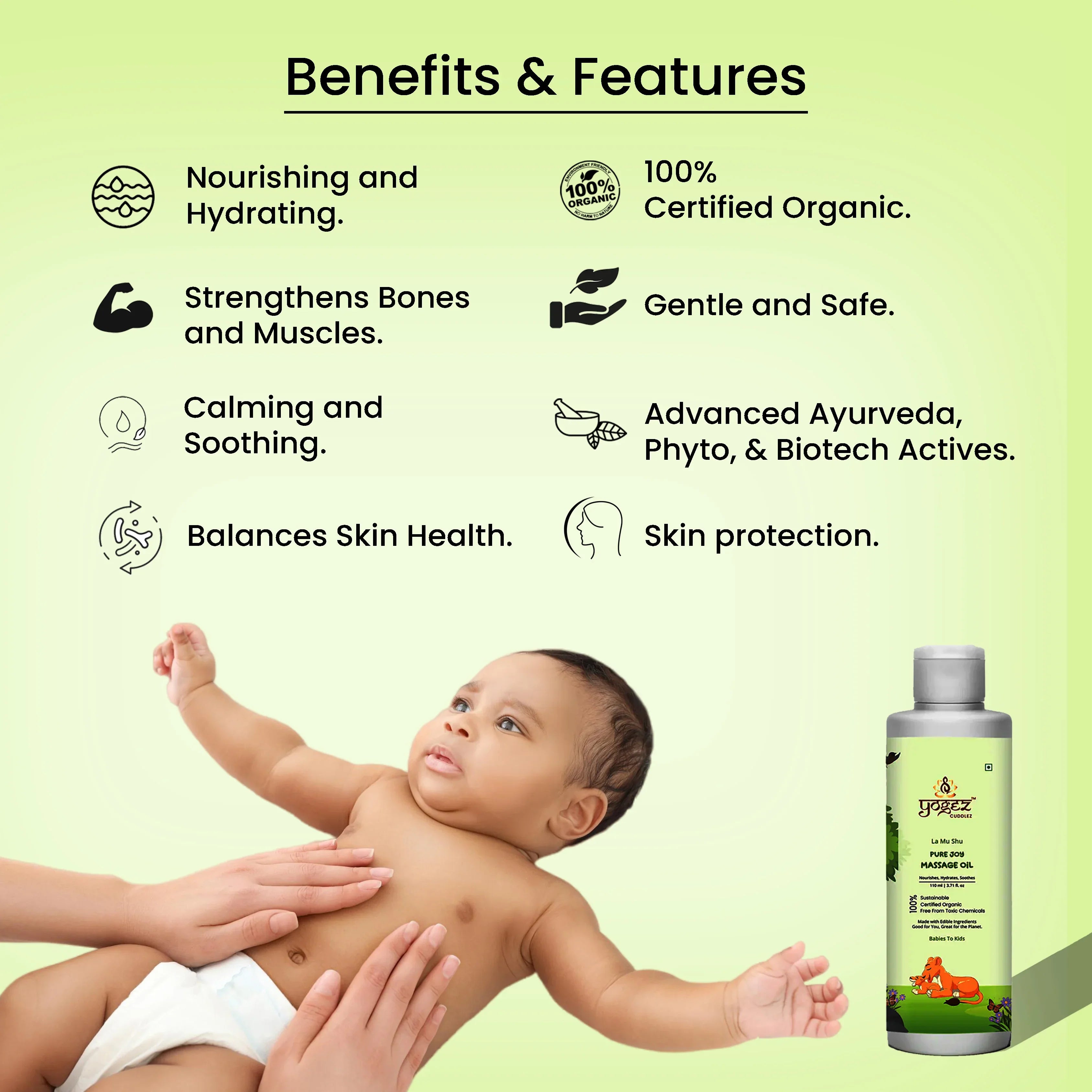 Yogez La Mu Shu Pure Joy Massage Oil