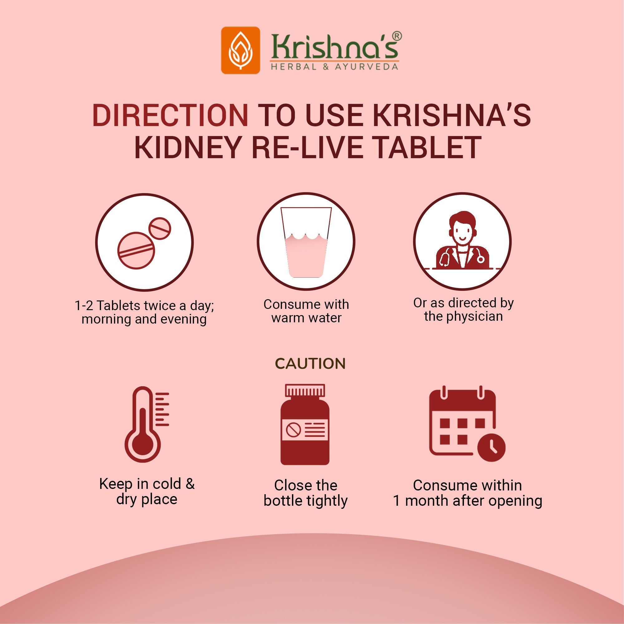 Krishna'S Herbal & Ayurveda Kidney Re-Live Tablets