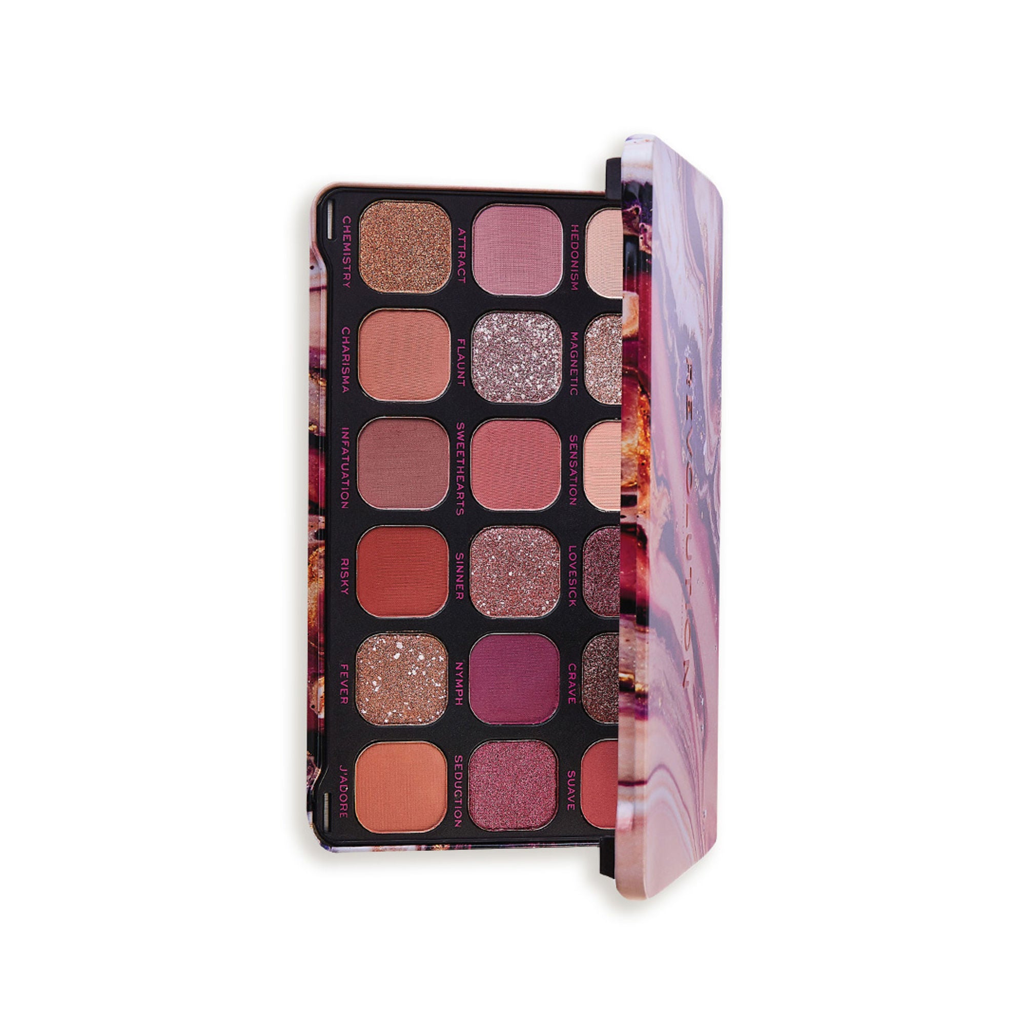 Makeup Revolution Forever Flawless Eyeshadow Palette-18 Smooth & Rich Shade - Allure