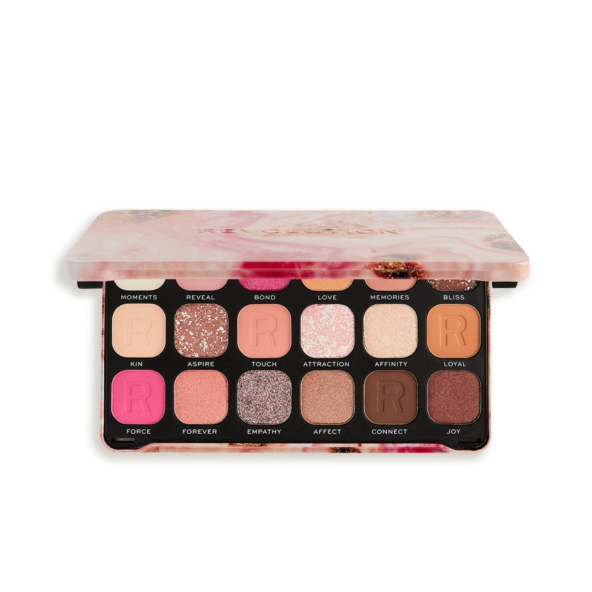 Makeup Revolution Forever Flawless Eyeshadow Palette-18 Smooth & Rich Shade - Affinity