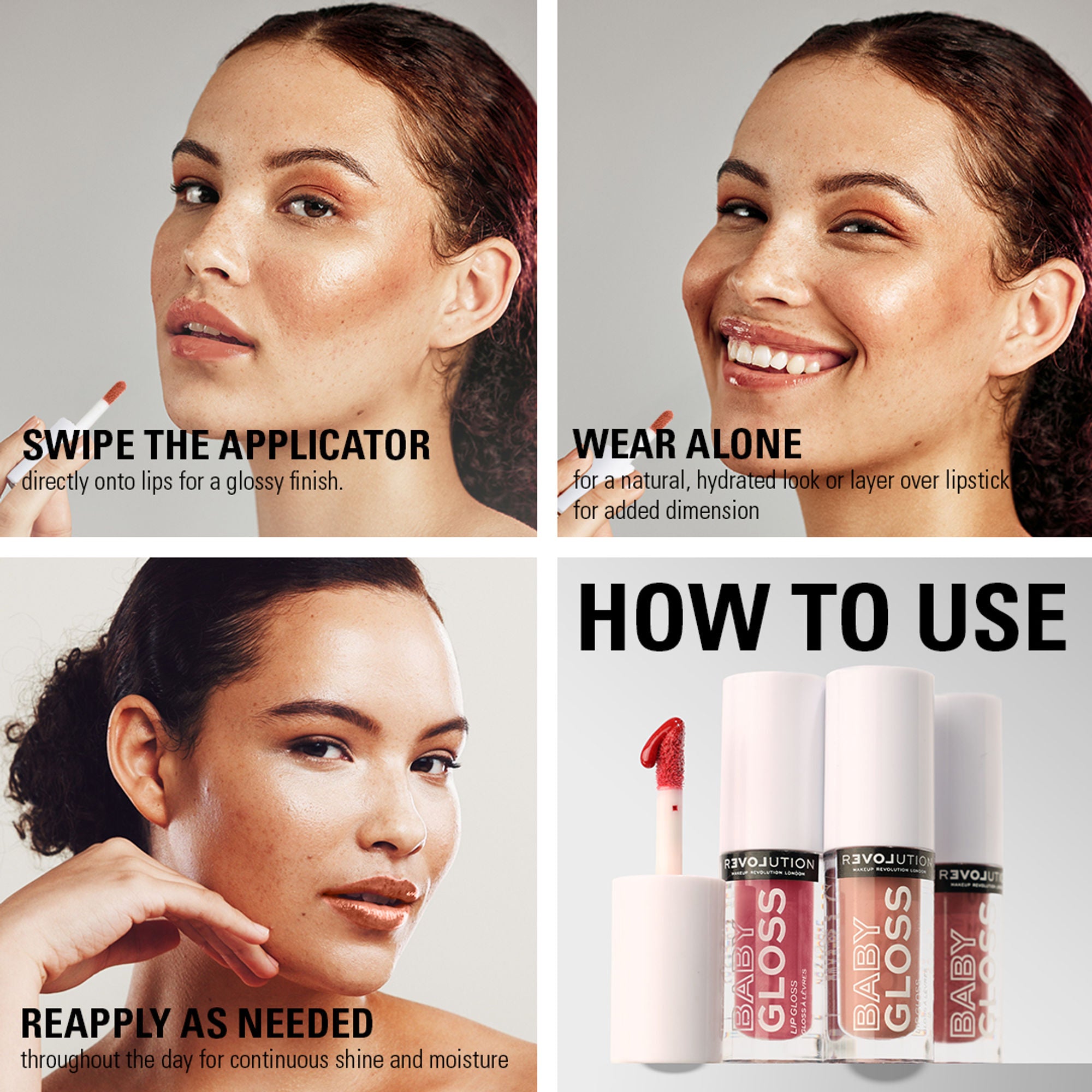 Makeup Revolution Relove Baby Gloss - Sweet - Distacart