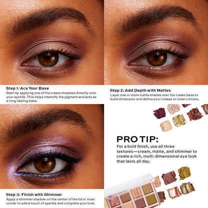 Makeup Revolution Eyeshadow Palette - The Eternal Icon Green - Distacart