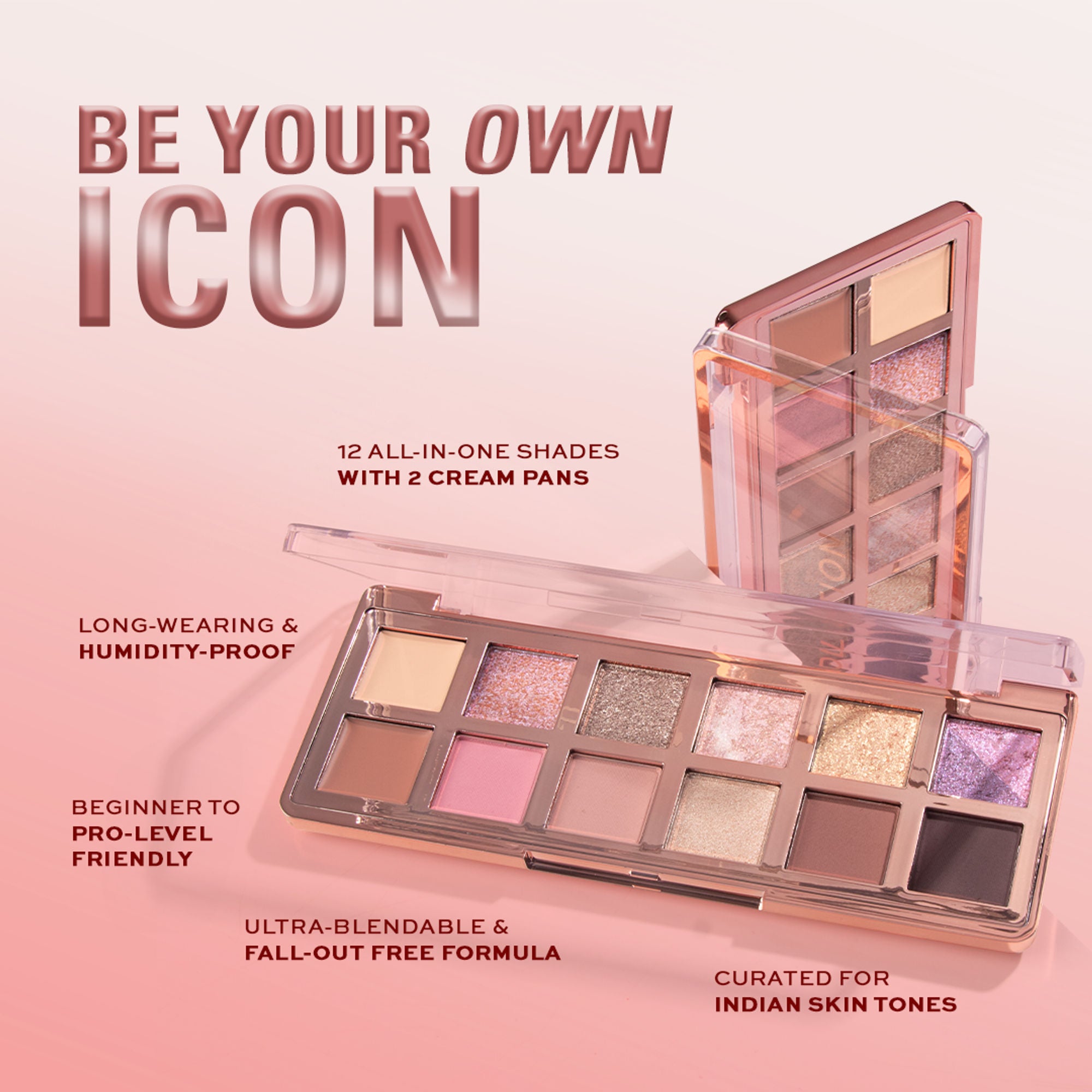 Makeup Revolution Eyeshadow Palette - The Enchanted Icon