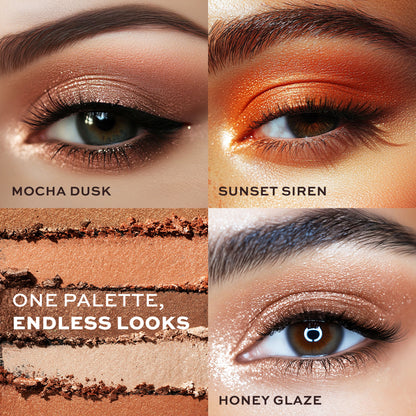 Makeup Revolution Forever Flawless Palette - Bronze Temptation - Distacart